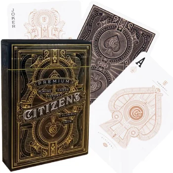 T11 Citizens Игральные карты Теория 11 Премиум-Колода Размер Покера USPCC Ограниченная серия Волшебные Карты Реквизит для Фокусов для Фокусника